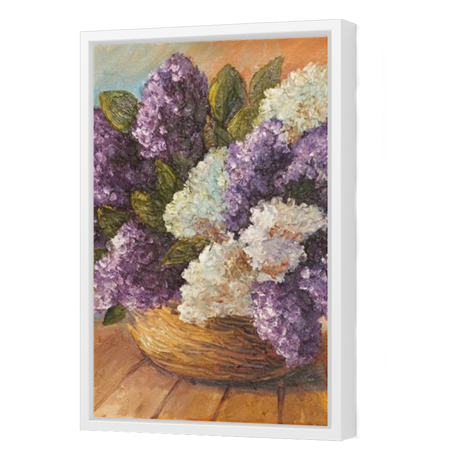 Thumbnail for Canvas - White Floating Frame