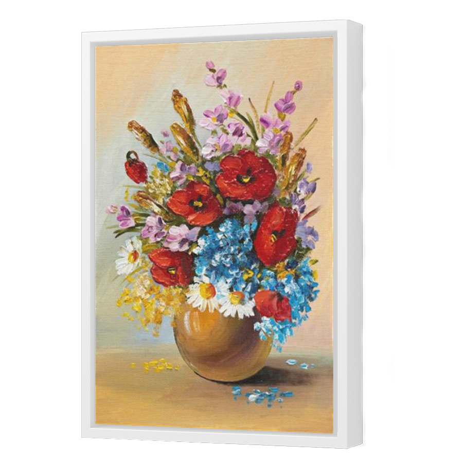 Thumbnail for Canvas - White Floating Frame
