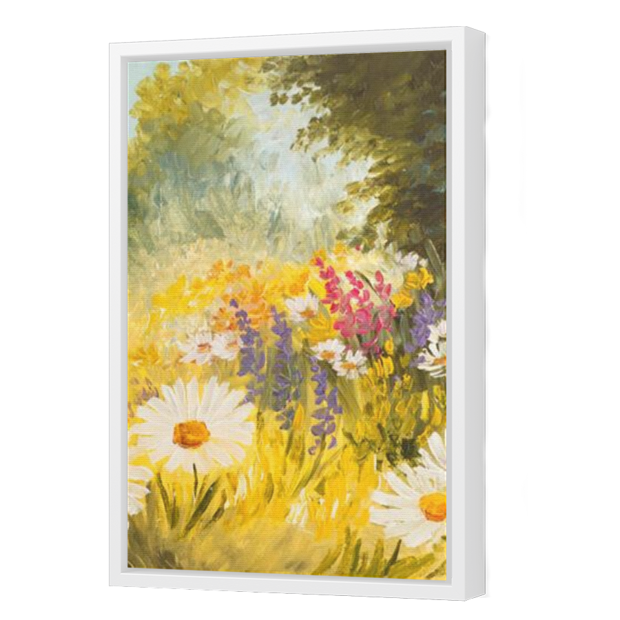 Thumbnail for Canvas - White Floating Frame
