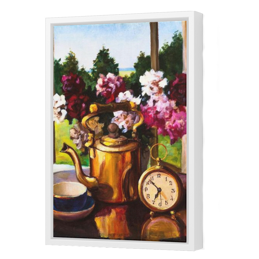 Thumbnail for Canvas - White Floating Frame