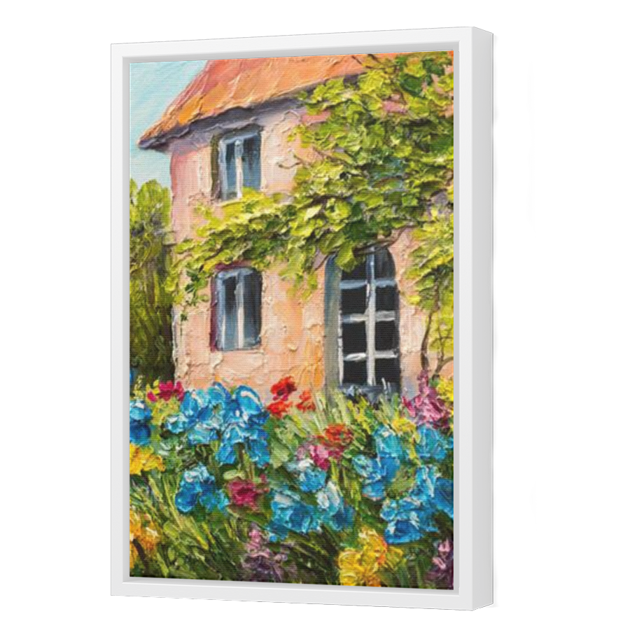Thumbnail for Canvas - White Floating Frame