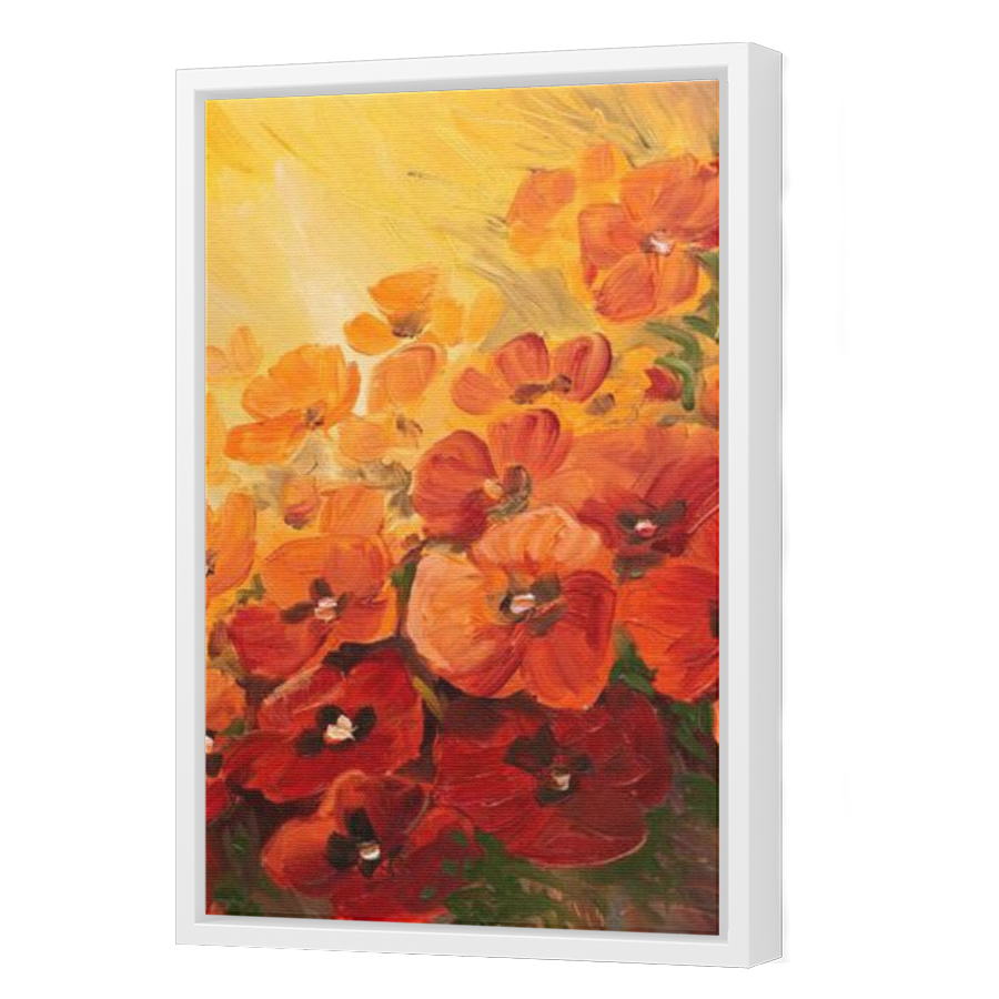 Thumbnail for Canvas - White Floating Frame