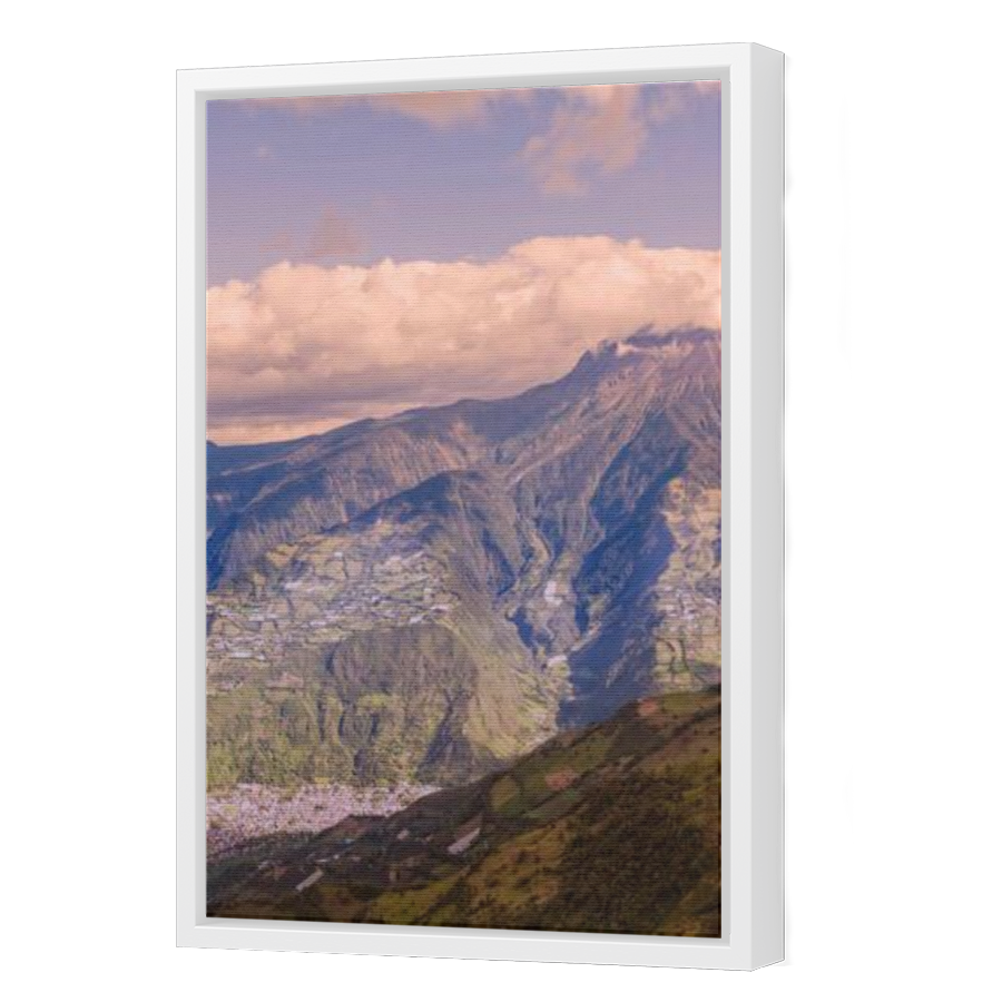 Thumbnail for Canvas - White Floating Frame