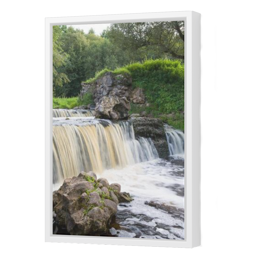 Thumbnail for Canvas - White Floating Frame
