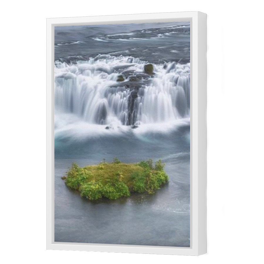 Thumbnail for Canvas - White Floating Frame