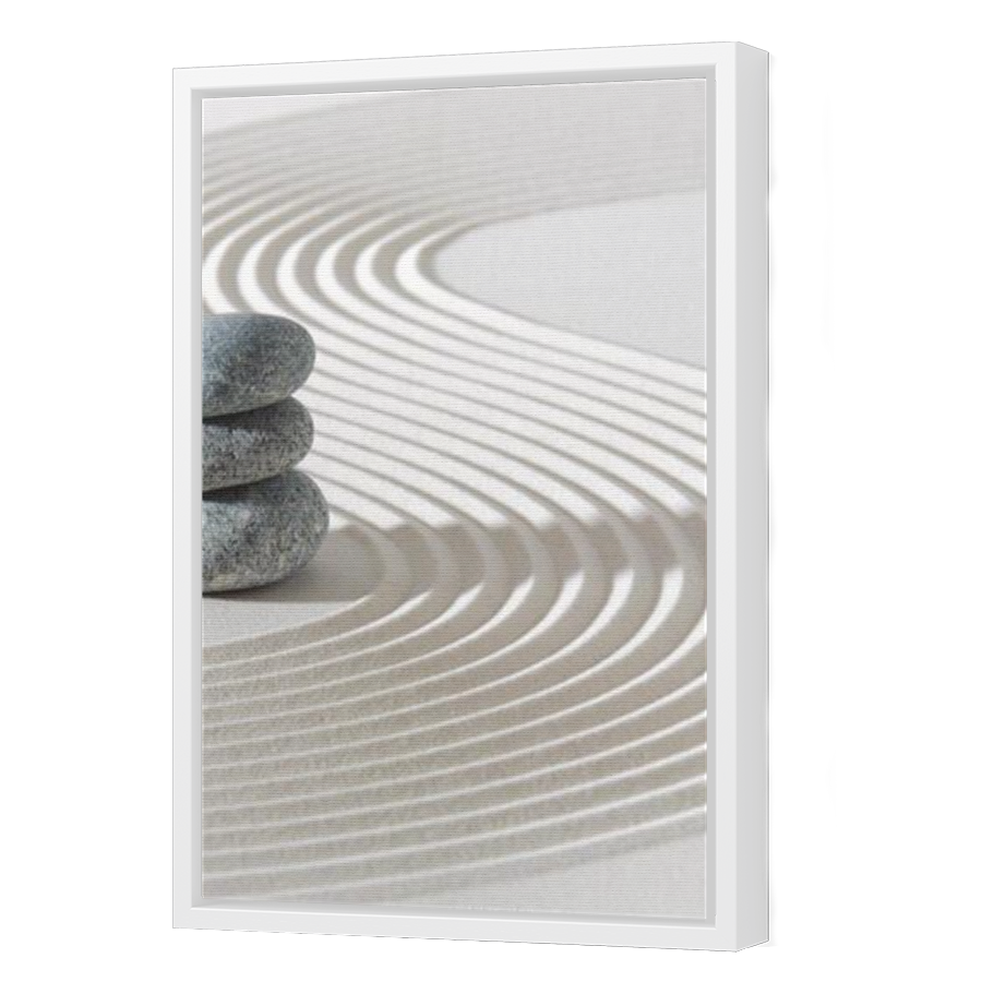 Thumbnail for Canvas - White Floating Frame