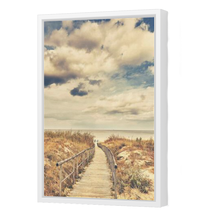 Thumbnail for Canvas - White Floating Frame