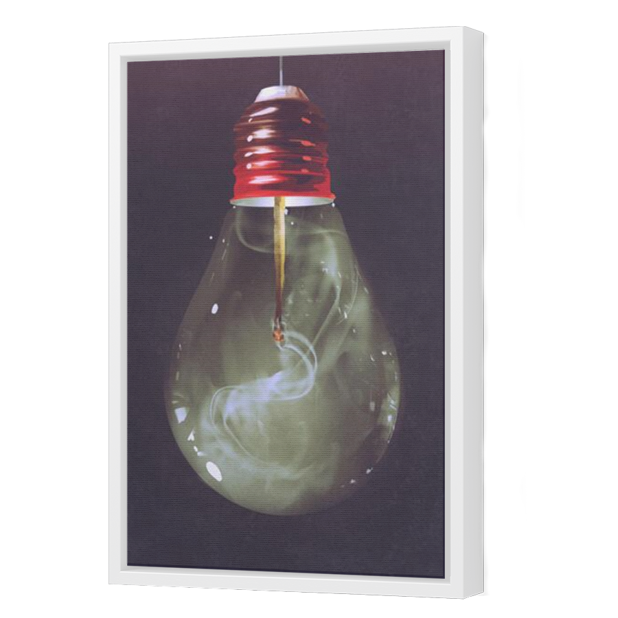 Thumbnail for Canvas - White Floating Frame