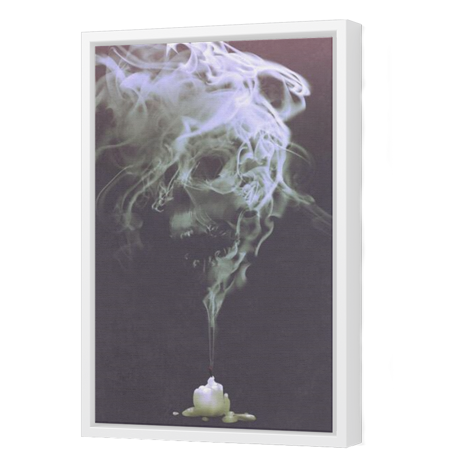 Thumbnail for Canvas - White Floating Frame