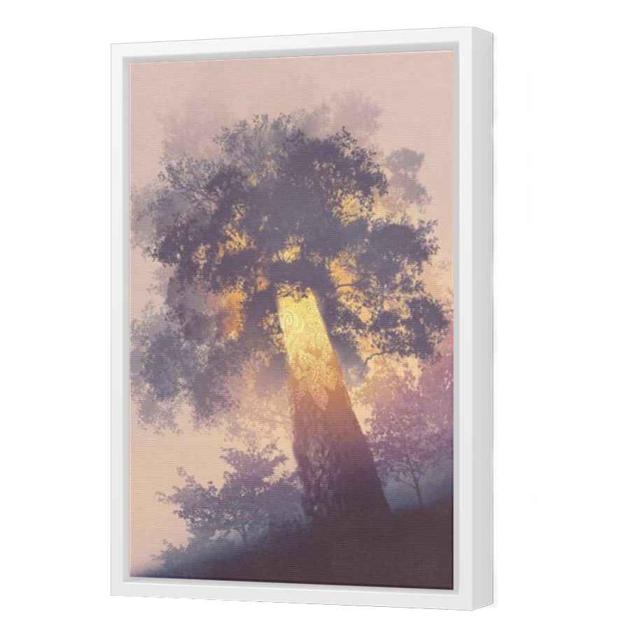 Thumbnail for Canvas - White Floating Frame
