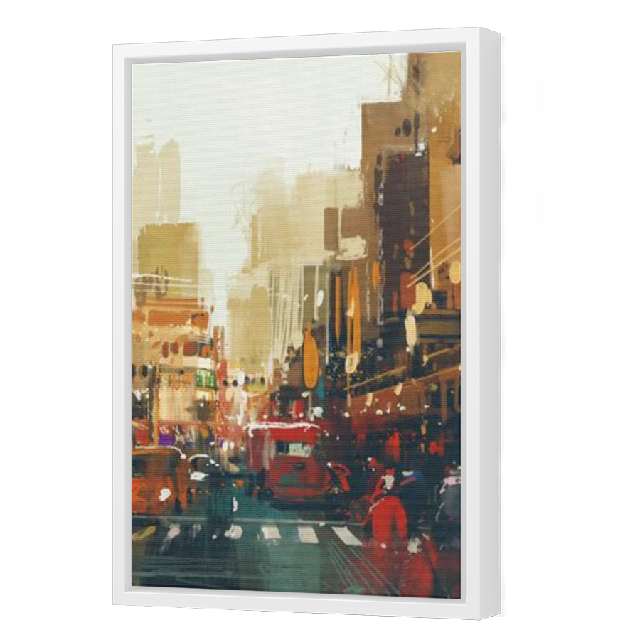 Thumbnail for Canvas - White Floating Frame