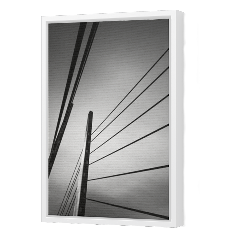 Thumbnail for Canvas - White Floating Frame