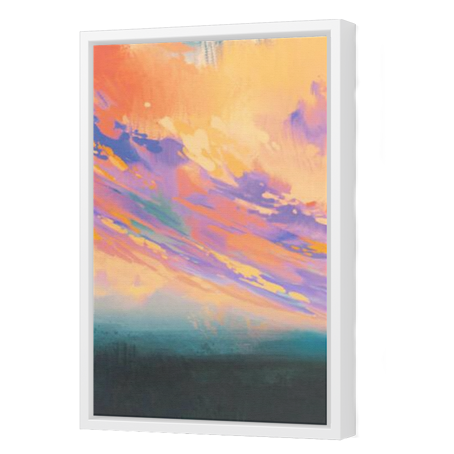 Thumbnail for Canvas - White Floating Frame