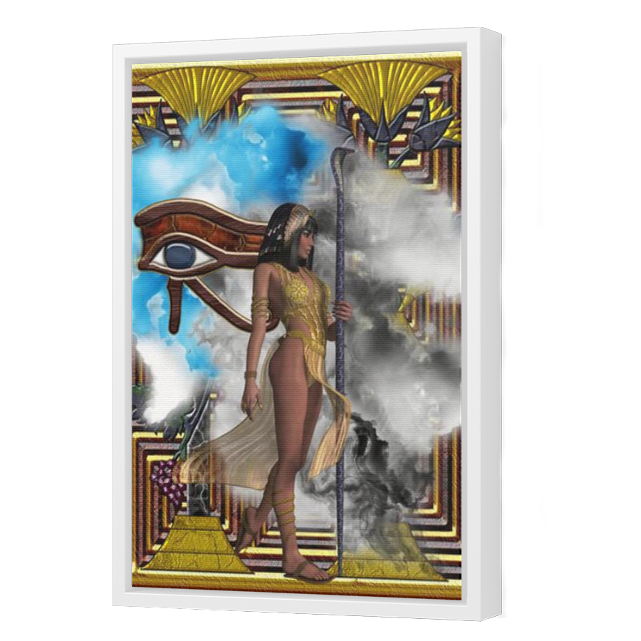 Thumbnail for Canvas - White Floating Frame