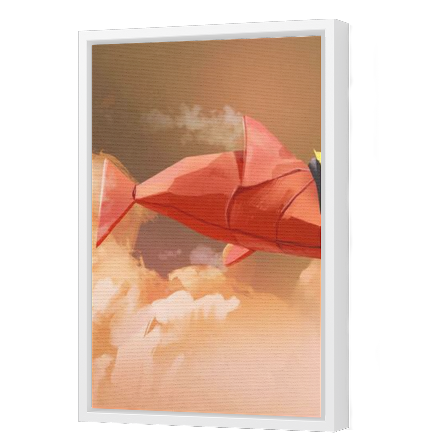 Thumbnail for Canvas - White Floating Frame