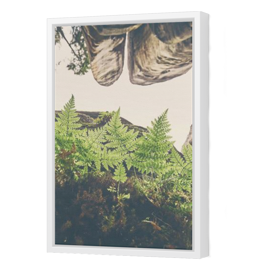 Thumbnail for Canvas - White Floating Frame