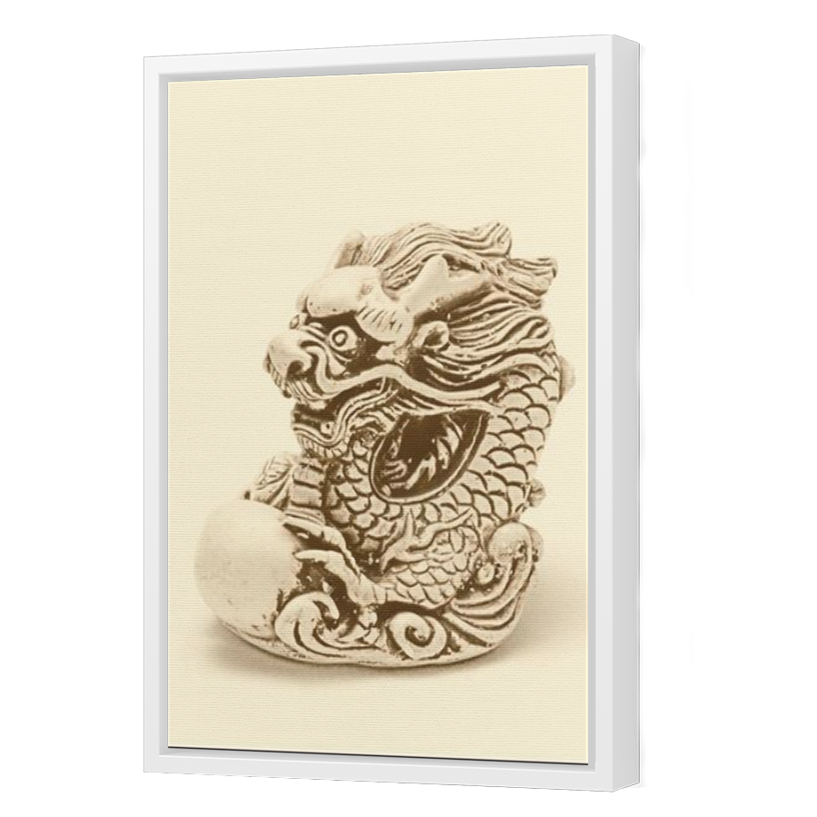 Thumbnail for Canvas - White Floating Frame