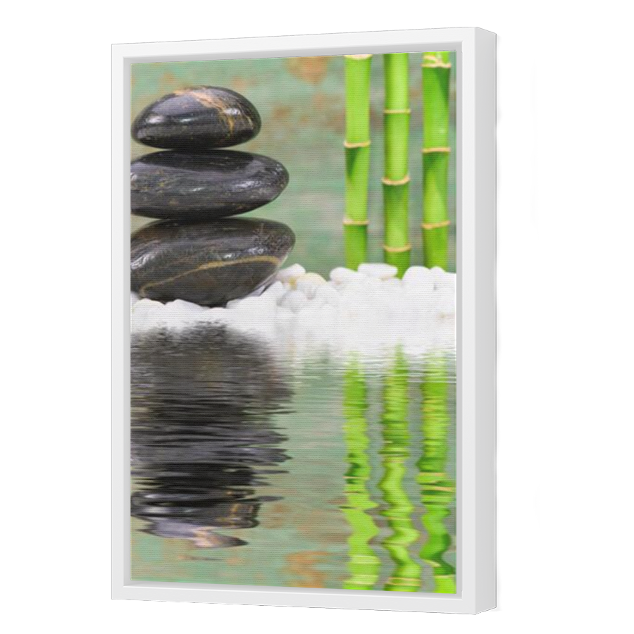 Thumbnail for Canvas - White Floating Frame