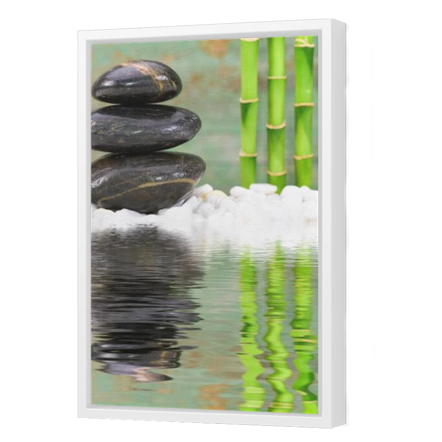 Thumbnail for Canvas - White Floating Frame