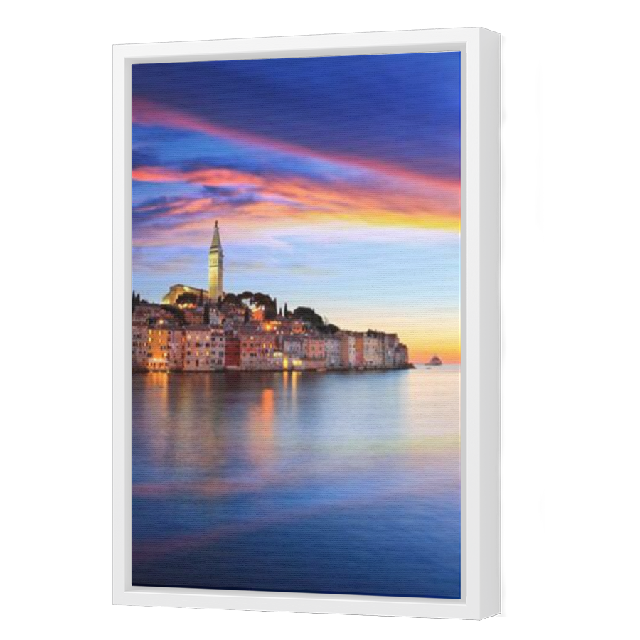 Thumbnail for Canvas - White Floating Frame