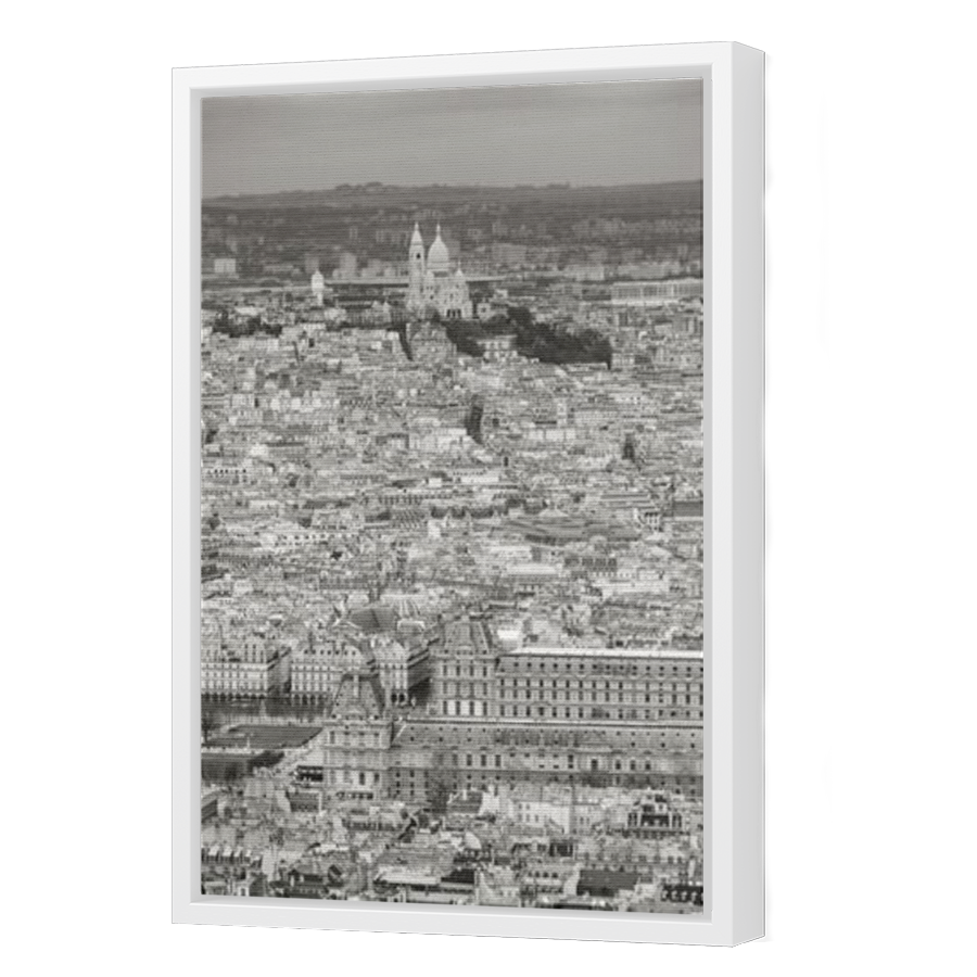 Thumbnail for Canvas - White Floating Frame
