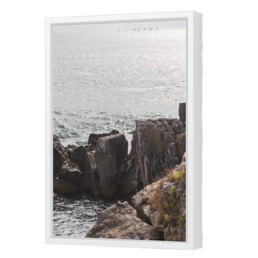 Thumbnail for Canvas - White Floating Frame