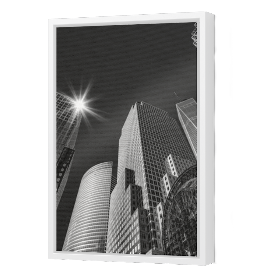 Thumbnail for Canvas - White Floating Frame