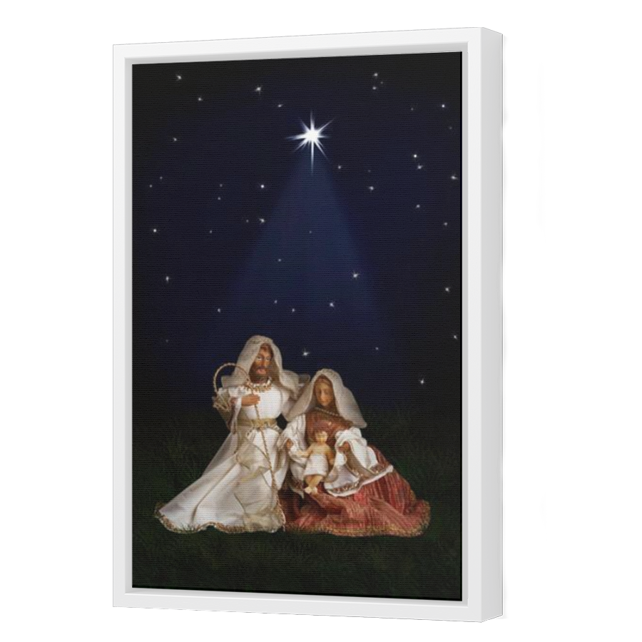 Thumbnail for Canvas - White Floating Frame