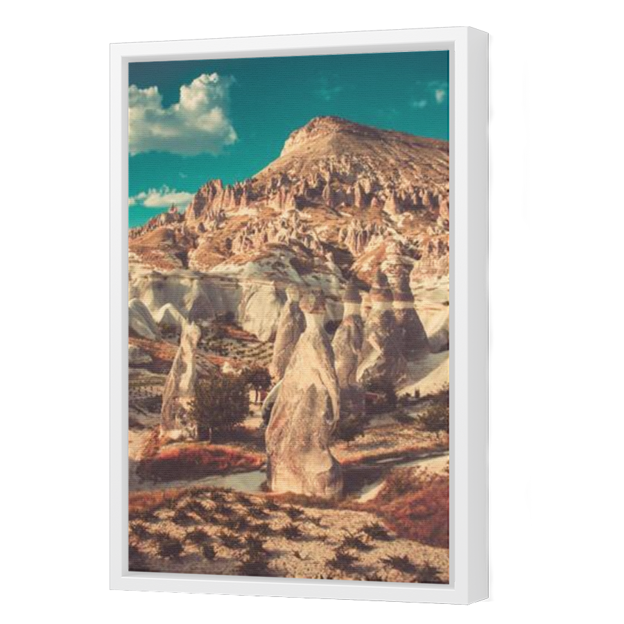 Thumbnail for Canvas - White Floating Frame