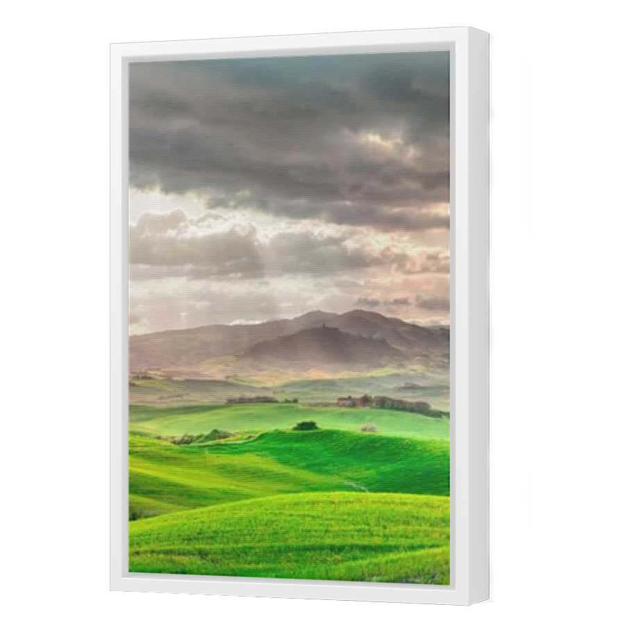 Thumbnail for Canvas - White Floating Frame