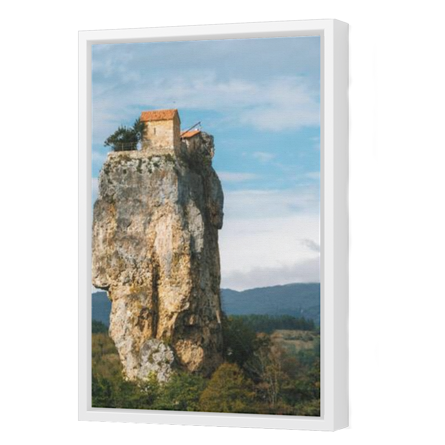 Thumbnail for Canvas - White Floating Frame