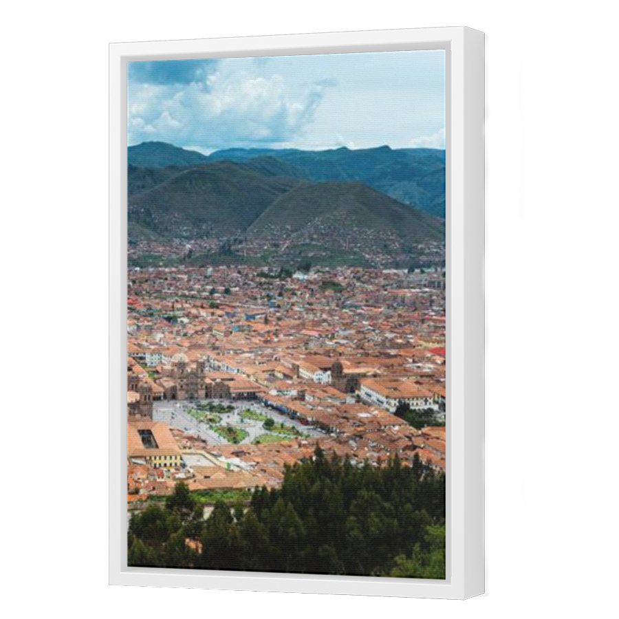 Thumbnail for Canvas - White Floating Frame