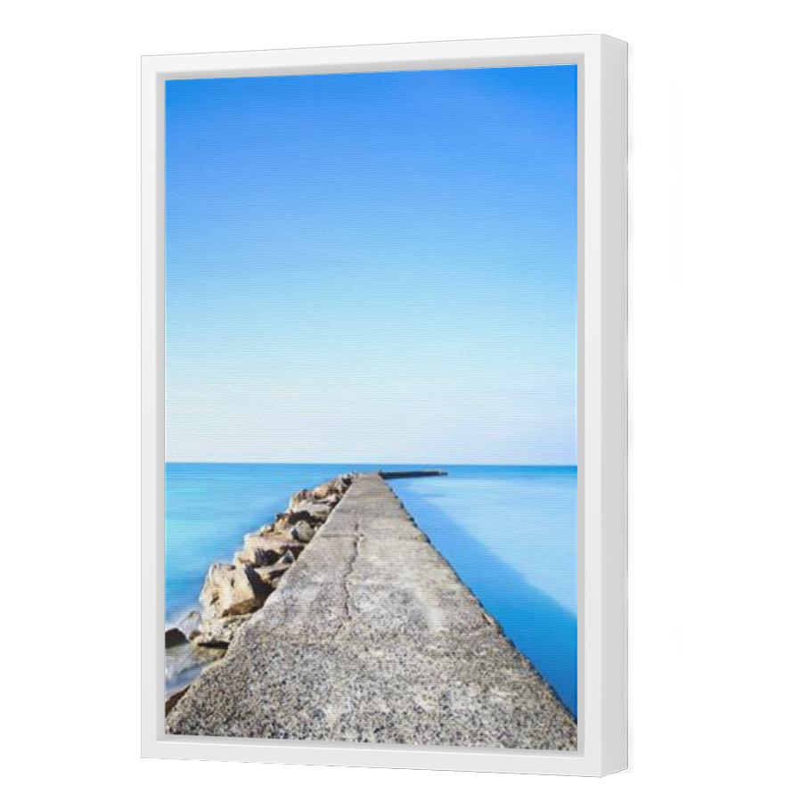 Thumbnail for Canvas - White Floating Frame