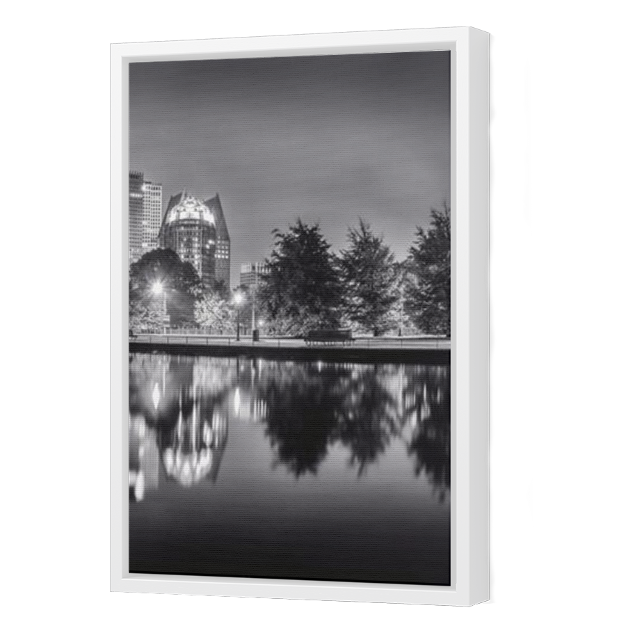 Thumbnail for Canvas - White Floating Frame