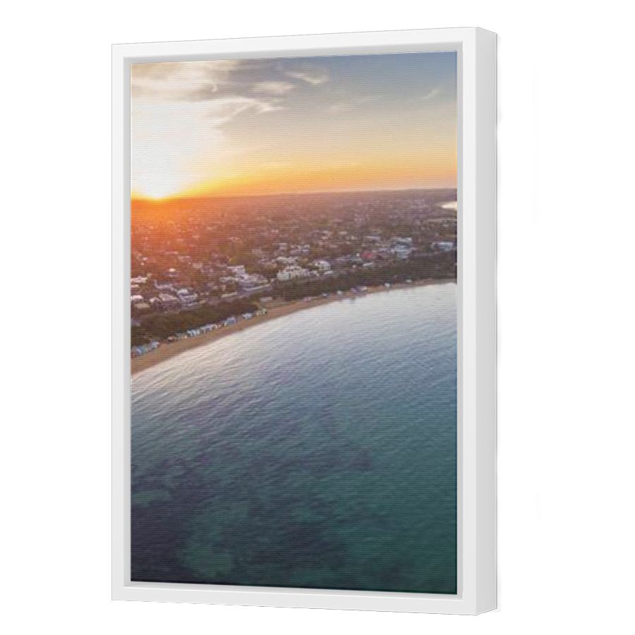 Thumbnail for Canvas - White Floating Frame