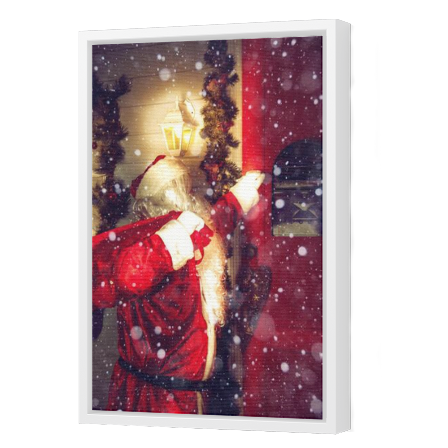 Thumbnail for Canvas - White Floating Frame