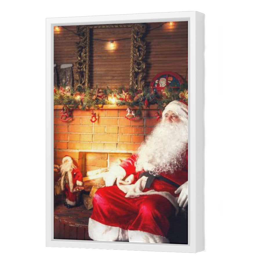Thumbnail for Canvas - White Floating Frame
