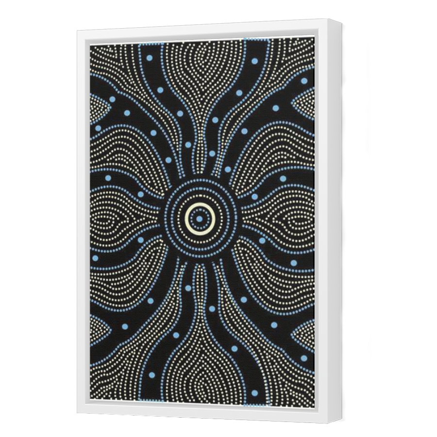 Thumbnail for Canvas - White Floating Frame
