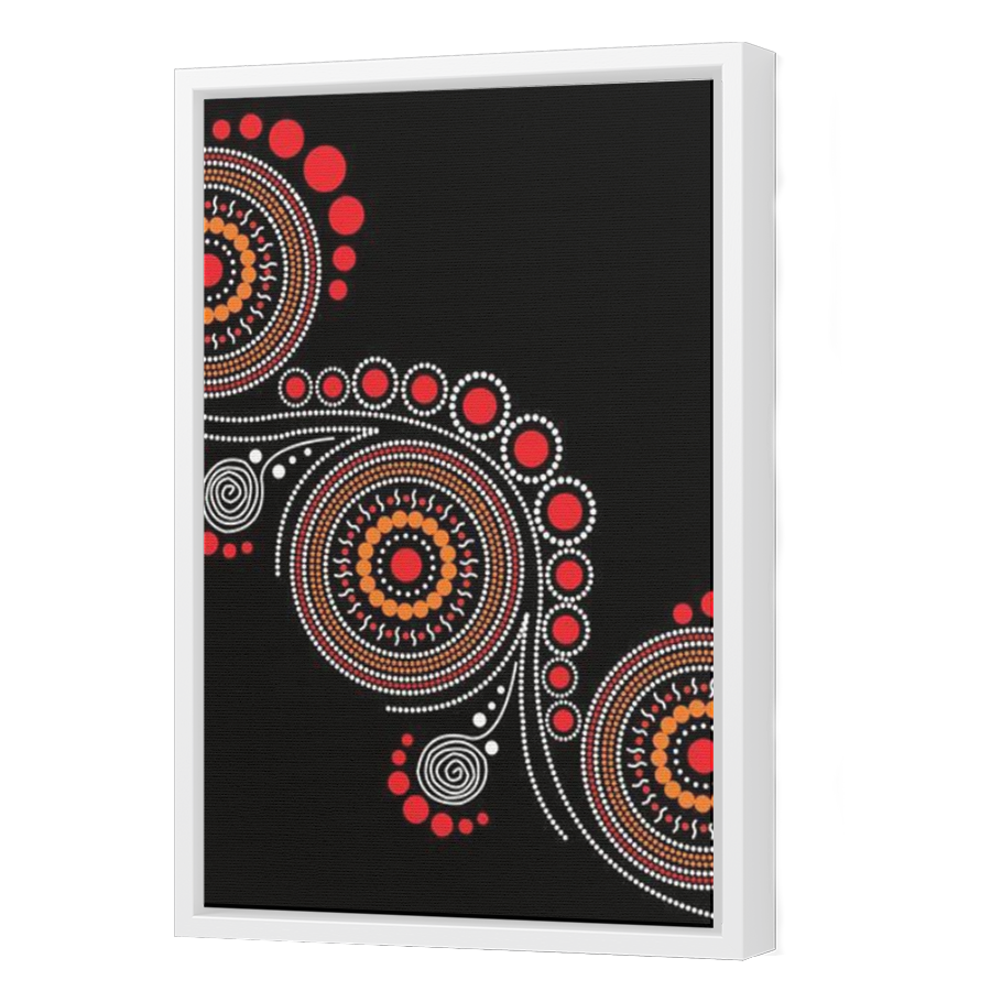 Thumbnail for Canvas - White Floating Frame