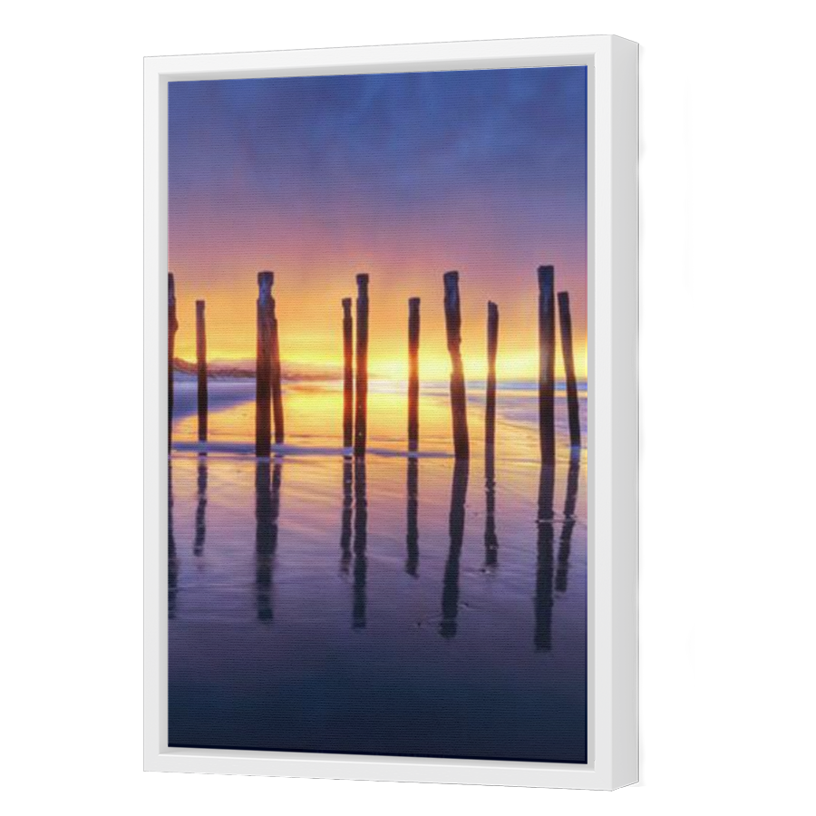 Thumbnail for Canvas - White Floating Frame