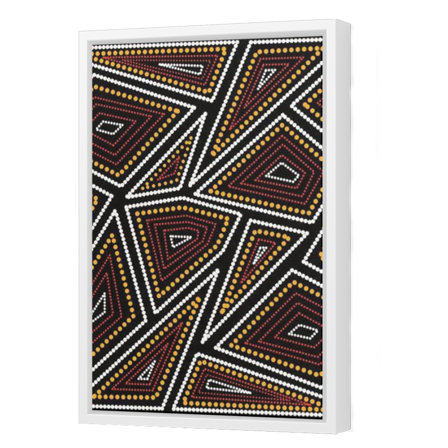 Thumbnail for Canvas - White Floating Frame