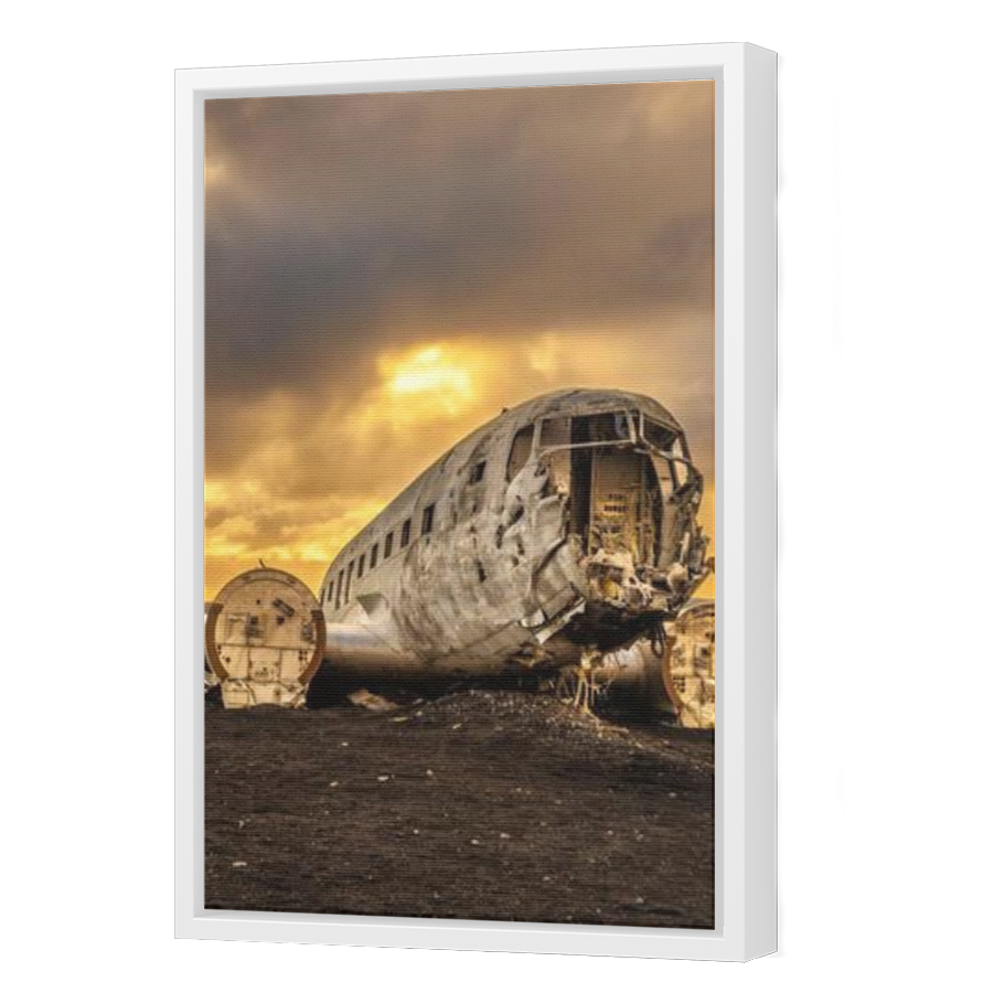 Thumbnail for Canvas - White Floating Frame