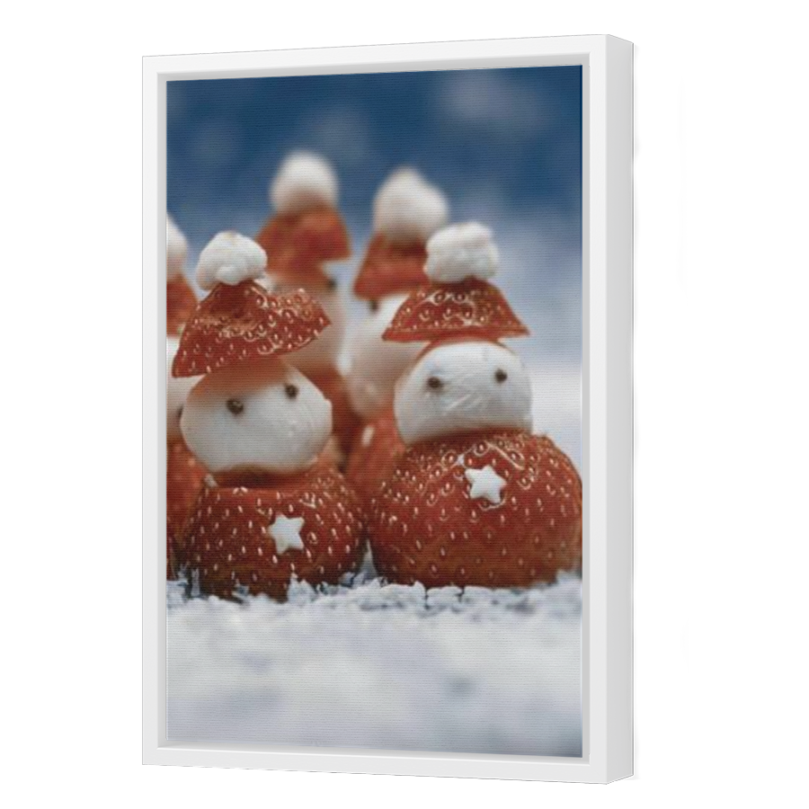 Thumbnail for Canvas - White Floating Frame