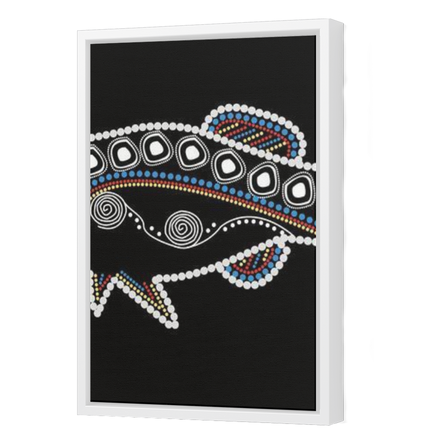 Thumbnail for Canvas - White Floating Frame