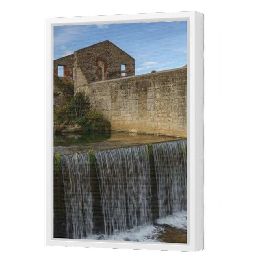 Thumbnail for Canvas - White Floating Frame