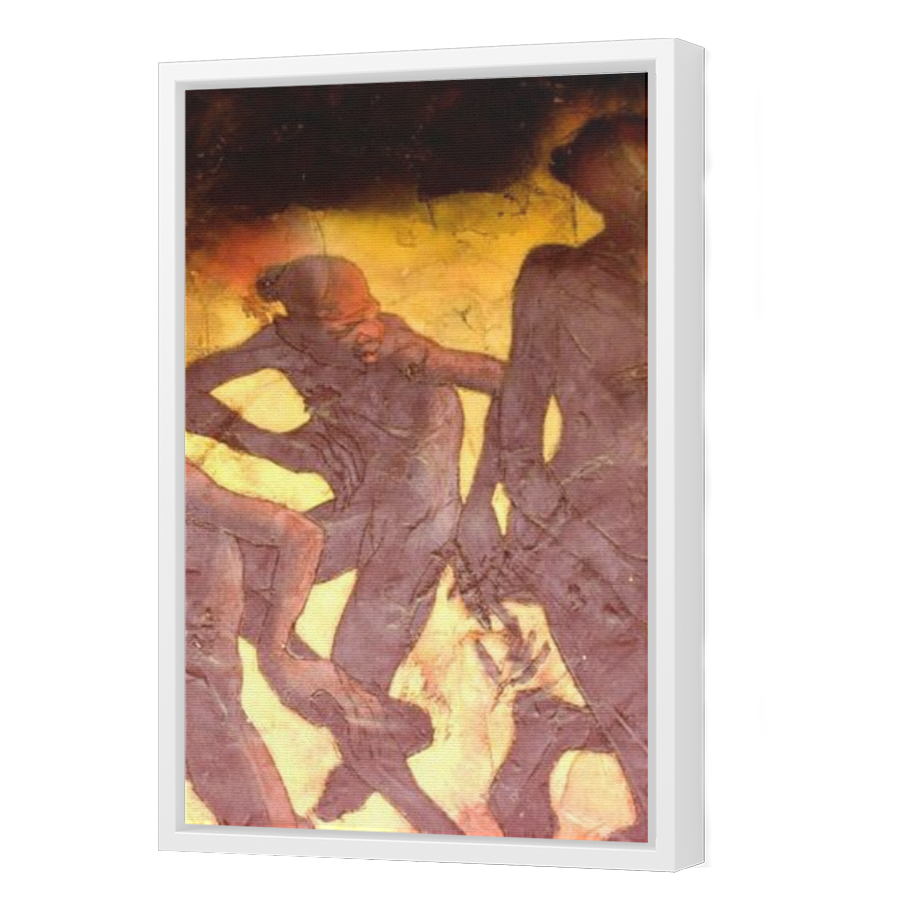 Thumbnail for Canvas - White Floating Frame