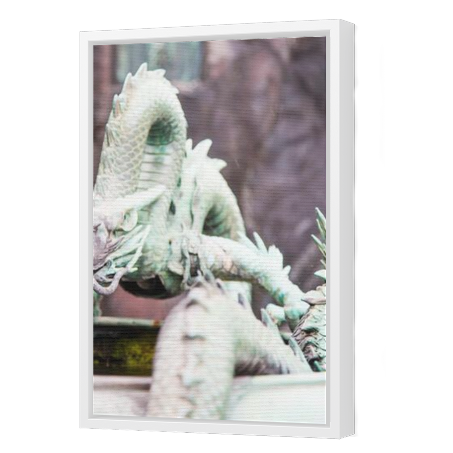 Thumbnail for Canvas - White Floating Frame