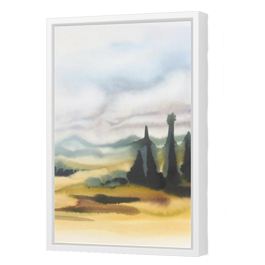 Thumbnail for Canvas - White Floating Frame