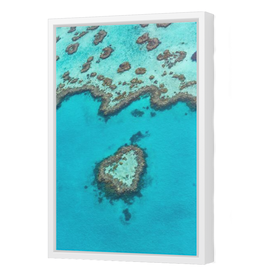 Thumbnail for Canvas - White Floating Frame