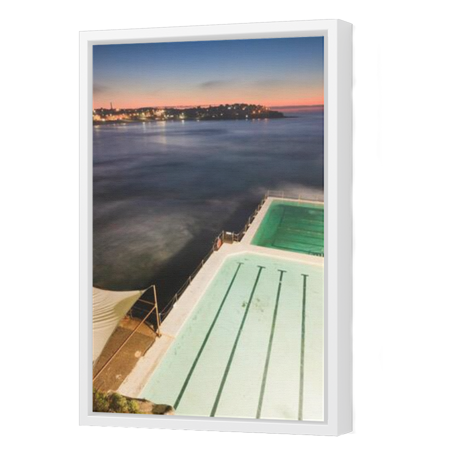 Thumbnail for Canvas - White Floating Frame